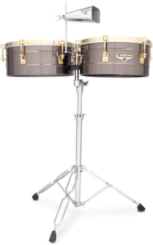 Latin Percussion Matador Timbales Brushed Nickel
