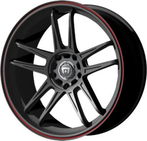 Motegi Racing Matte Black Finish Wheel (17x7"/4x4.25")