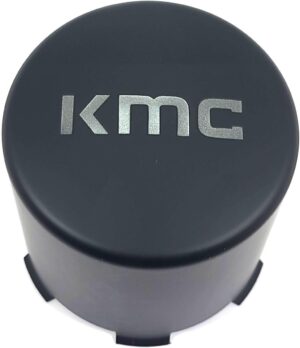 KMC Wheels Matte Black Wheel Center Hub Cap KM522