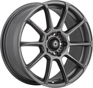 Konig Matte Grey Wheel, 17x7.5 Inches