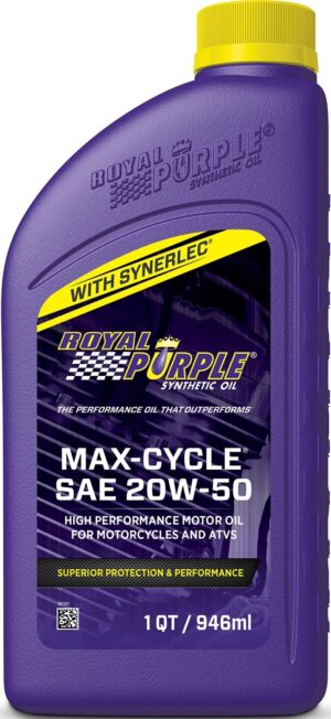 Royal Purple Max-Cycle 20W-50 Synthetic Motorcycle Oil