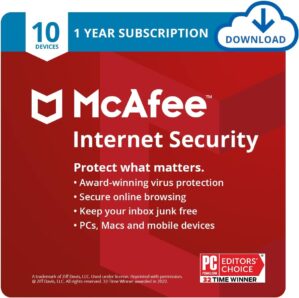McAfee McAfee Internet Security by Author's Name