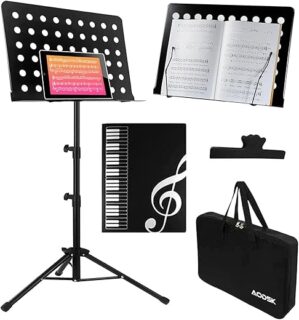 AODSK Metal Professional Adjustable Music Stand
