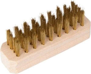 Steelman Metal Tire Repair Brush, Brass Bristles
