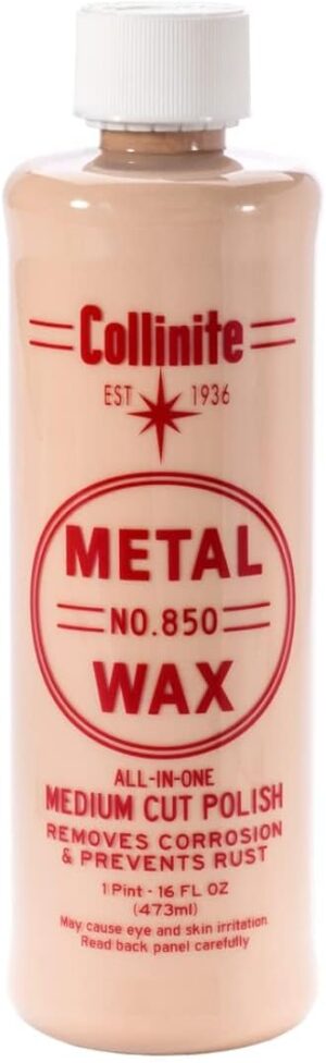 COLLINITE Metal Wax & Polish, Rust Remover & Oxidation Preventer (16 fl oz)