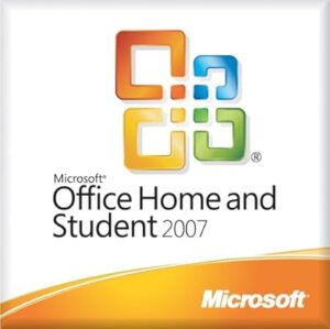 Microsoft Microsoft Office Home & Student 2007 Medialess License Kit By Microsoft