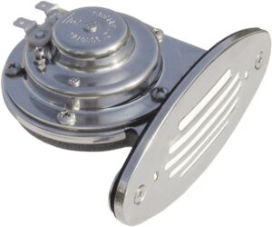 Schmitt & Ongaro Marine Mini Single Drop-In Horn w/SS Grill