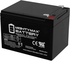 Mighty Max Battery ML12-12 – 12 Volt 12 Ah Battery