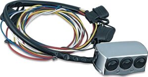 Kuryakyn Motorcycle Accessory Switch, Chrome 7803