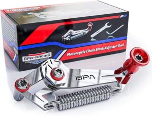 BPA-RACING Motorcycle Chain Slack Adjuster Tool (Red)