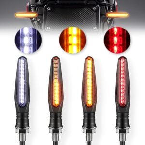 LivTee Motorcycle Indicators Turn Signal Brake Lights