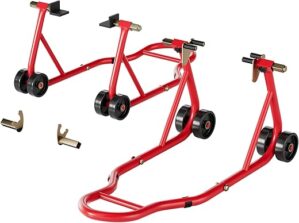 SPECSTAR Motorcycle Stands, 882 Lbs Capacity Combo