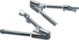 Kuryakyn Motorcycle Swingarm Covers: Chrome 8256