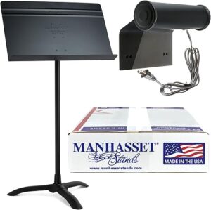Manhasset Music Stand With 1000 Stand Light Bundle