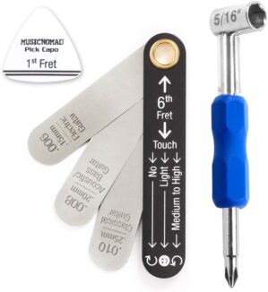 MusicNomad MusicNomad Truss Rod Neck Relief Measure And Adjust Kit By Author's Name