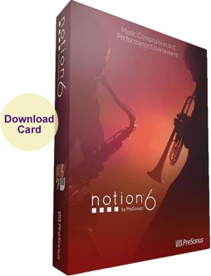 Presonus Software Notion 6 Software With Onboard Sounds
