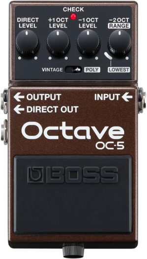 BOSS OC-5 Polyphonic Guitar/Bass Octave Pedal