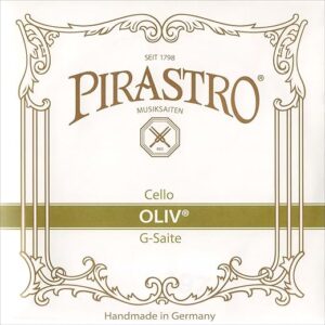 Pirastro Oliv Cello G String – Silver/Gut