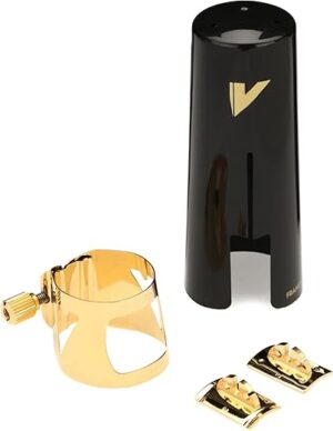 Vandoren Optimum Baritone Saxophone Gold-Gilded Ligature