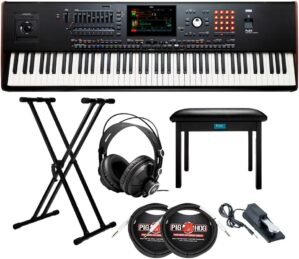 Korg Pa5X Professional Arranger Bundle, 7 Items