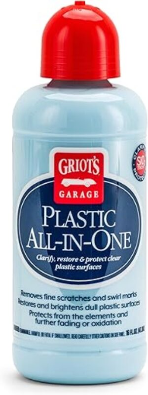 Griot's Garage Plastic All-in-One 10872 Polish Restore Protect