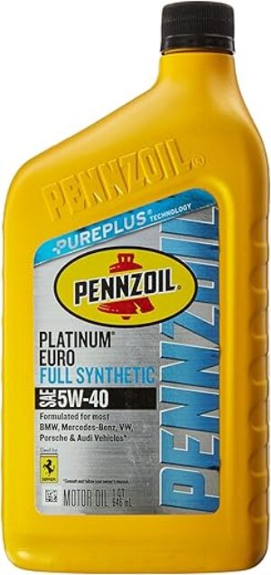 Pennzoil Platinum Euro Full Synthetic 5W-40 Oil