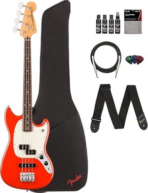 Fender Player II Mustang Bass PJ Bundle
