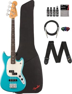Fender Player II Mustang Bass PJ Bundle