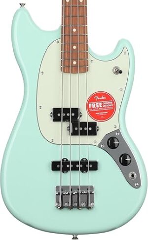 Fender Player Limited Edition Mustang Bass, Surf Green