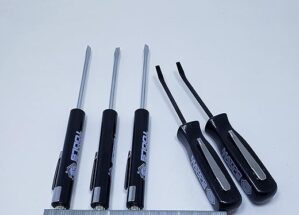 ZAC Pocket Pry Bar/Screwdrivers With Magnetic Tips