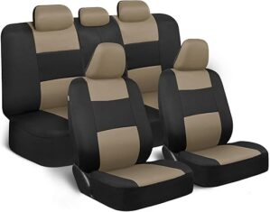 BDK PolyPro Seat Covers Full Set Beige