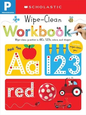 Pre-K Wipe-Clean Workbook By Scholastic