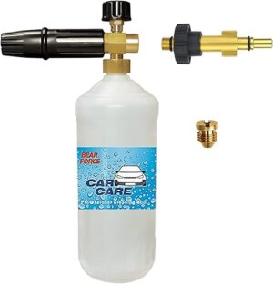 BEAR FORCE Pressure Washer Foam Cannon With Nozzles