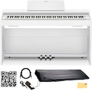 Casio Privia PX870WE 88-Key Digital Piano Bundle