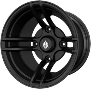 Polaris Pro Armor WhiteOut Wheel, Matte Black R14
