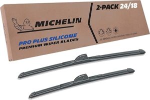 MICHELIN Pro Plus Silicone Twin Pack Wiper Blades 40-2418SPBA