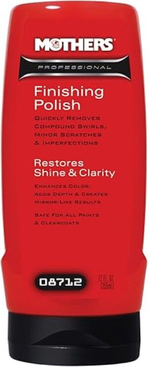 Mothers Professional Finishing Polish 08712 - 12 oz