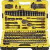STANLEY Professional Grade Black Chrome Mechanics Tool Set
