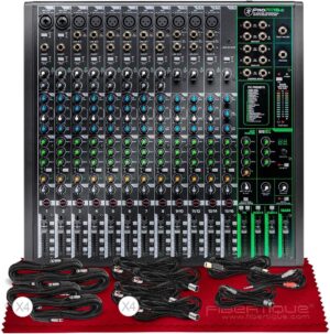 Mackie ProFX16v3 16-Channel Mixer With FX Bundle