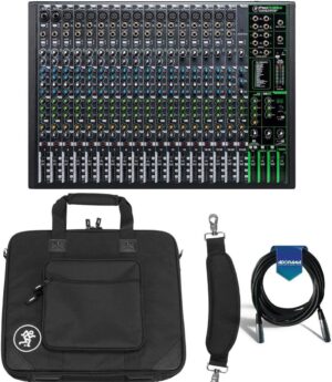 Mackie ProFXv3 22-Channel Effects Mixer Bundle