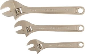 STANLEY Proto J795 3-Piece Adjustable Wrench