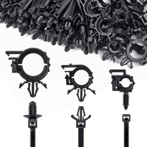 UNIGT Push Mount Cable Zip Tie Clips