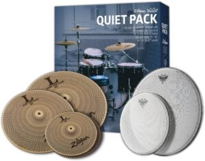Avedis Zildjian Company Quiet Pack Low Volume Cymbals Package