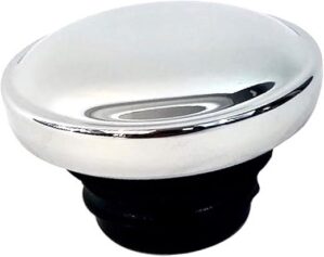 Eagle Skull Ratcheting Chrome Gas Cap Motorcycle OEM 61272-92A