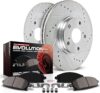Power Stop Rear Z23 Brake Kit K5368 For Acura TSX Honda Accord
