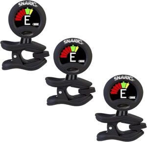 SNARK Rechargeable Clip-On Tuner SN-RE 3 Pack