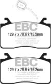 EBC Redstuff 3000 Series Sport Brake Pad DP32325C
