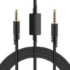 Coomoors Replacement A40 Cord Compatible With Astro A40 Cable Headset, TPE Cable A40 Inline Mute Cable 2.0M Audio Cable For Astro A10/A40TR Gaming Headset, Compatible With PS5/PS4