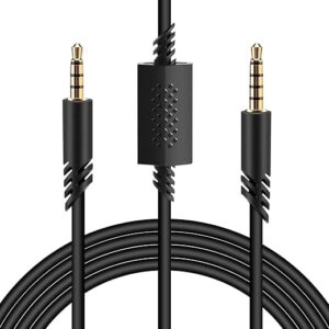 Coomoors Replacement A40 Cord Compatible With Astro A40 Cable Headset, TPE Cable A40 Inline Mute Cable 2.0M Audio Cable For Astro A10/A40TR Gaming Headset, Compatible With PS5/PS4