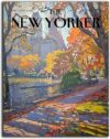 Retro Vintage New Yorker Magazine Cover Wall Art